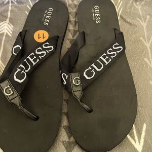 GUESS flip flops Size 11